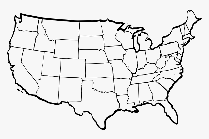 Detail Map Of Usa Png Nomer 17