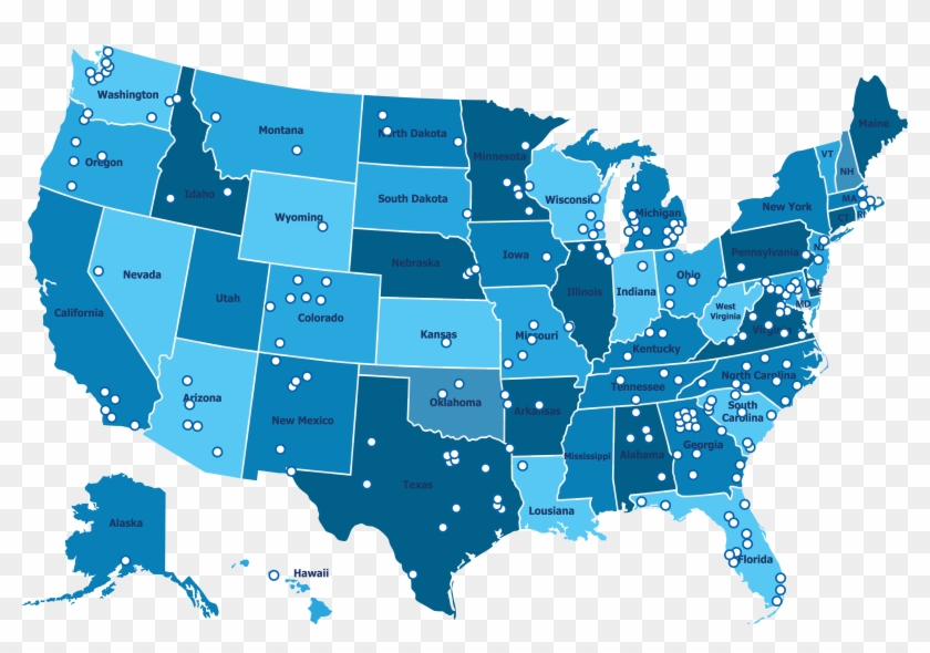 Detail Map Of Usa Png Nomer 24