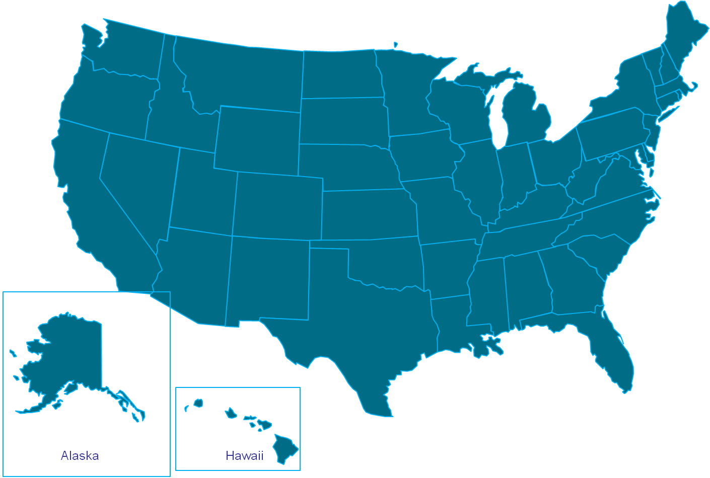 Detail Map Of Usa Png Nomer 47