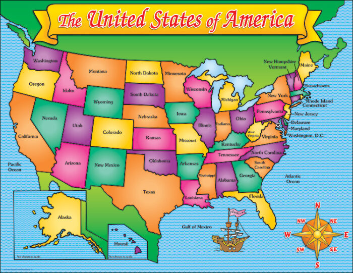 Detail Map Usa Images Nomer 15