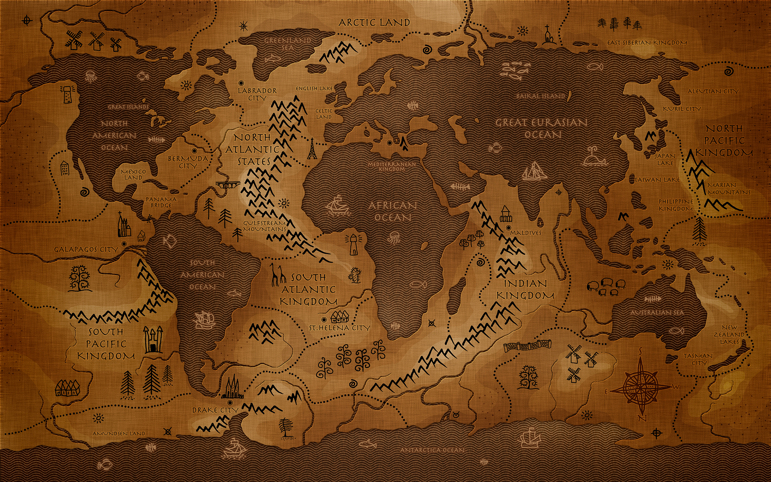 Detail Map Wallpaper Hd Nomer 7