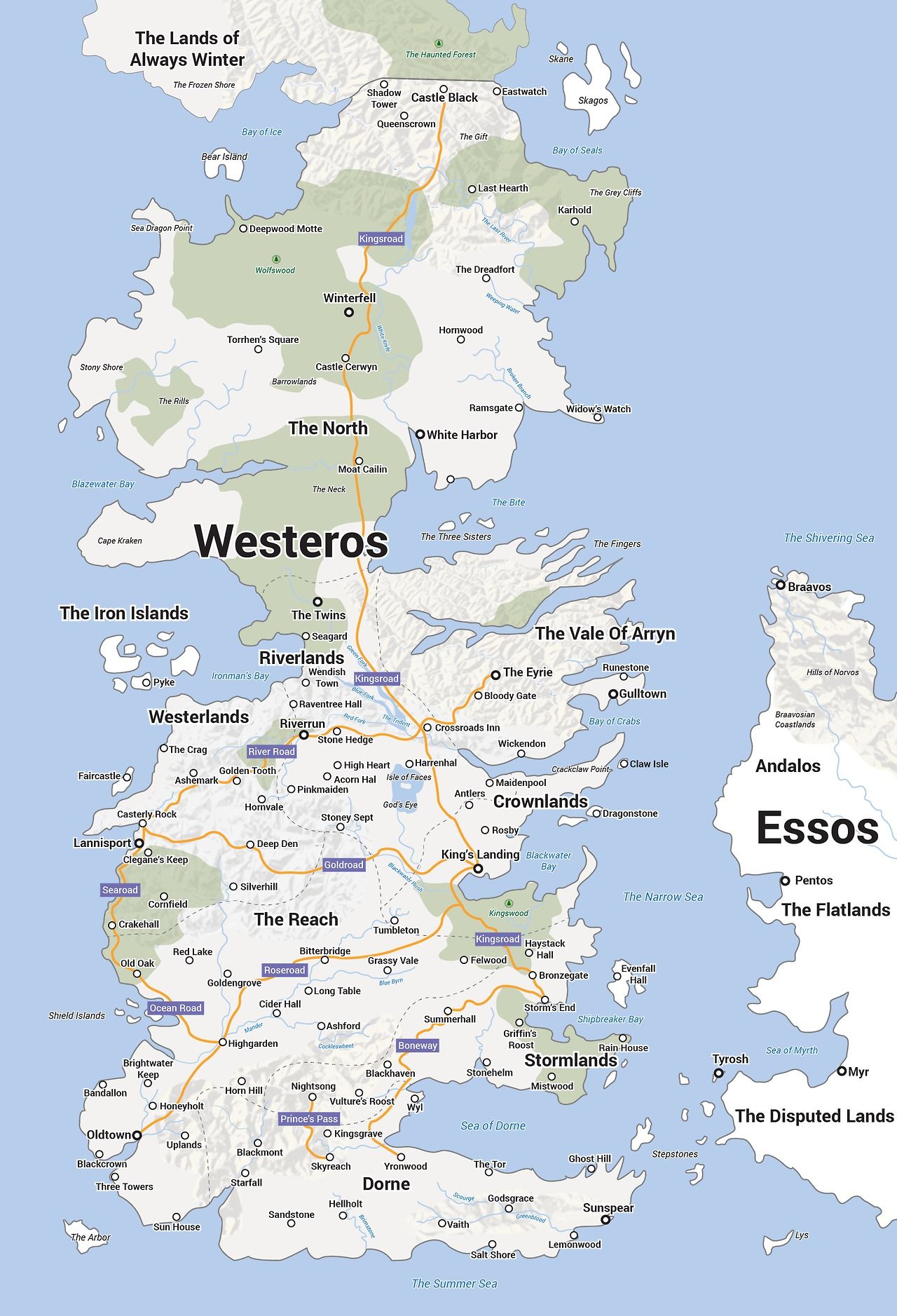 Detail Maps Game Of Thrones Nomer 10