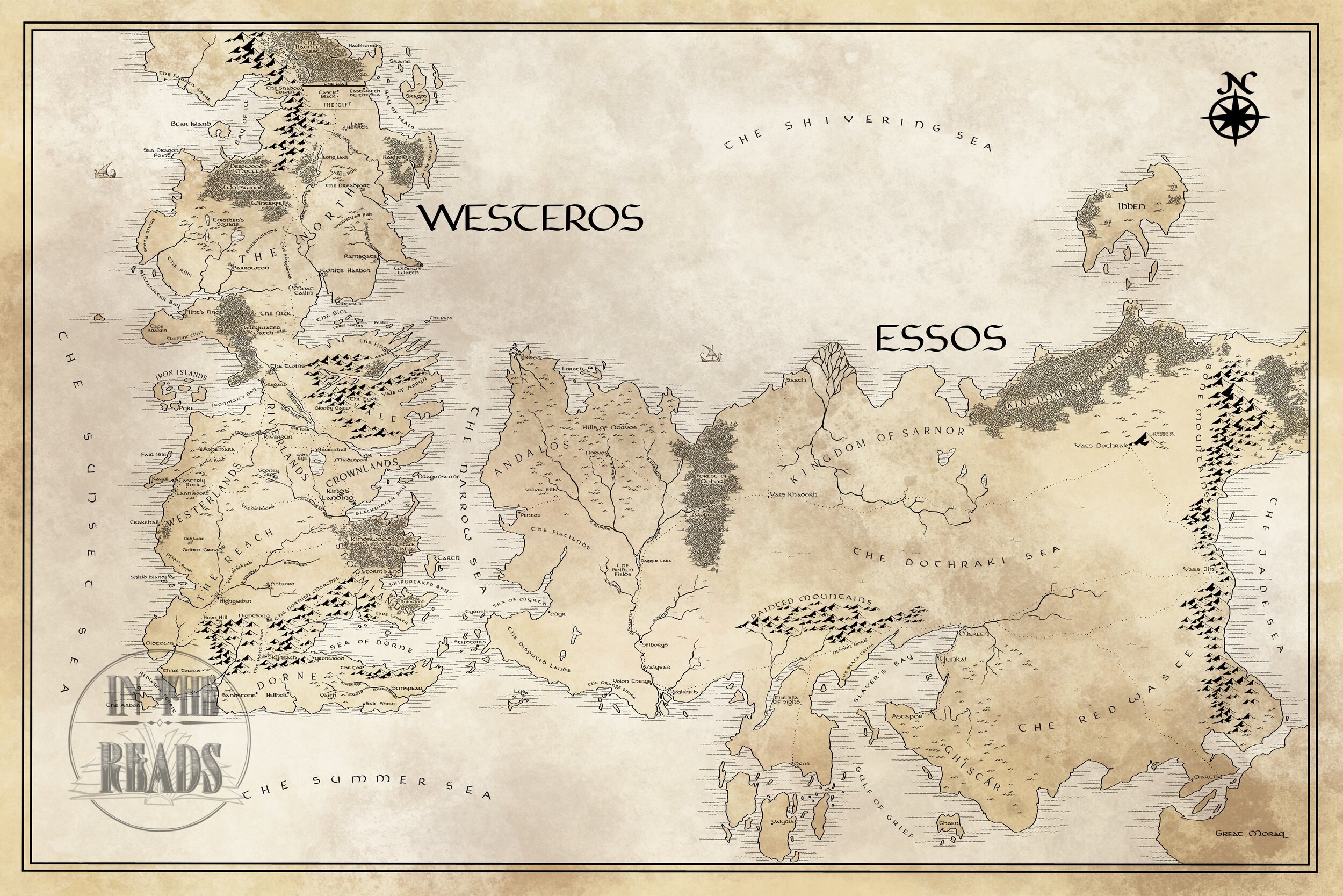 Detail Maps Game Of Thrones Nomer 21