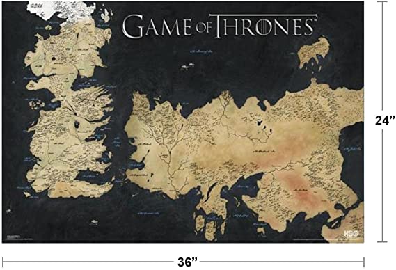 Detail Maps Game Of Thrones Nomer 4