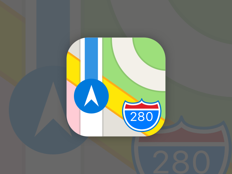 Detail Maps Icon Nomer 26