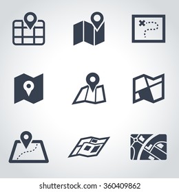 Detail Maps Icon Vector Nomer 26