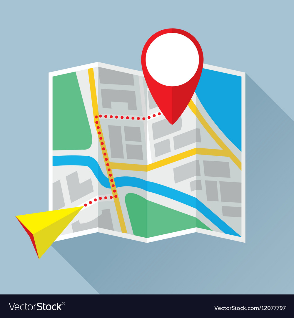 Detail Maps Icon Vector Nomer 44