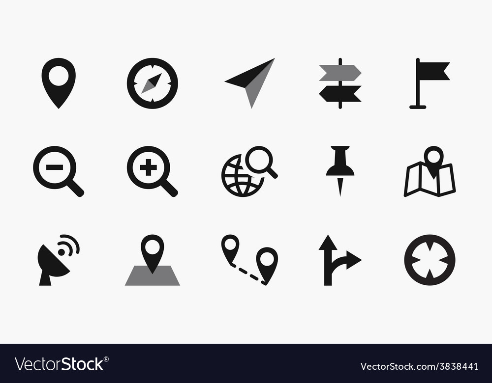 Detail Maps Icon Vector Nomer 53