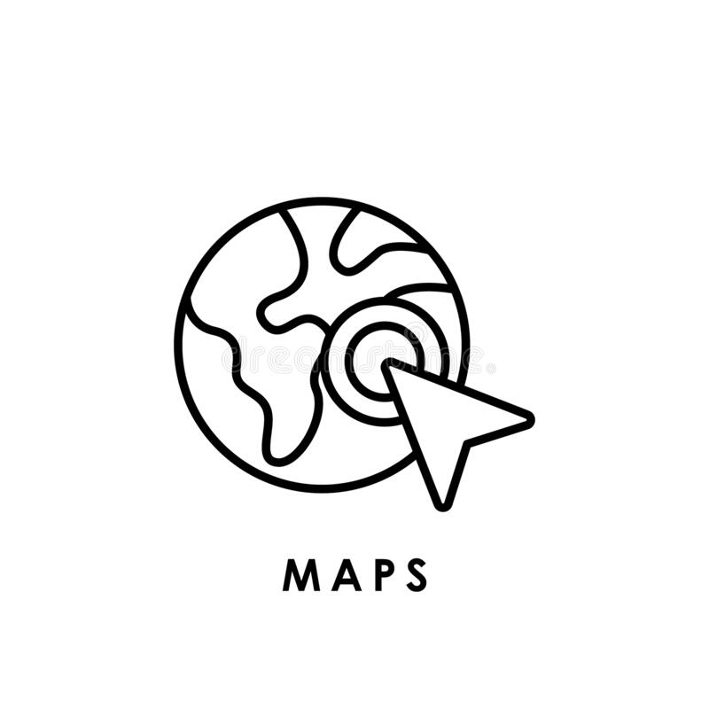 Detail Maps Logo Nomer 34