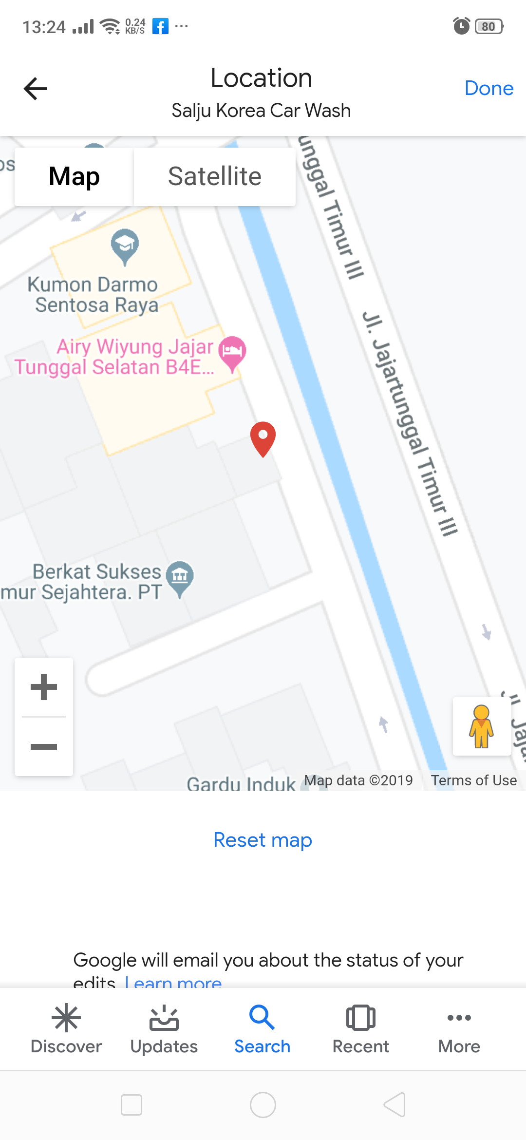 Detail Maps Rumah Saya Nomer 28