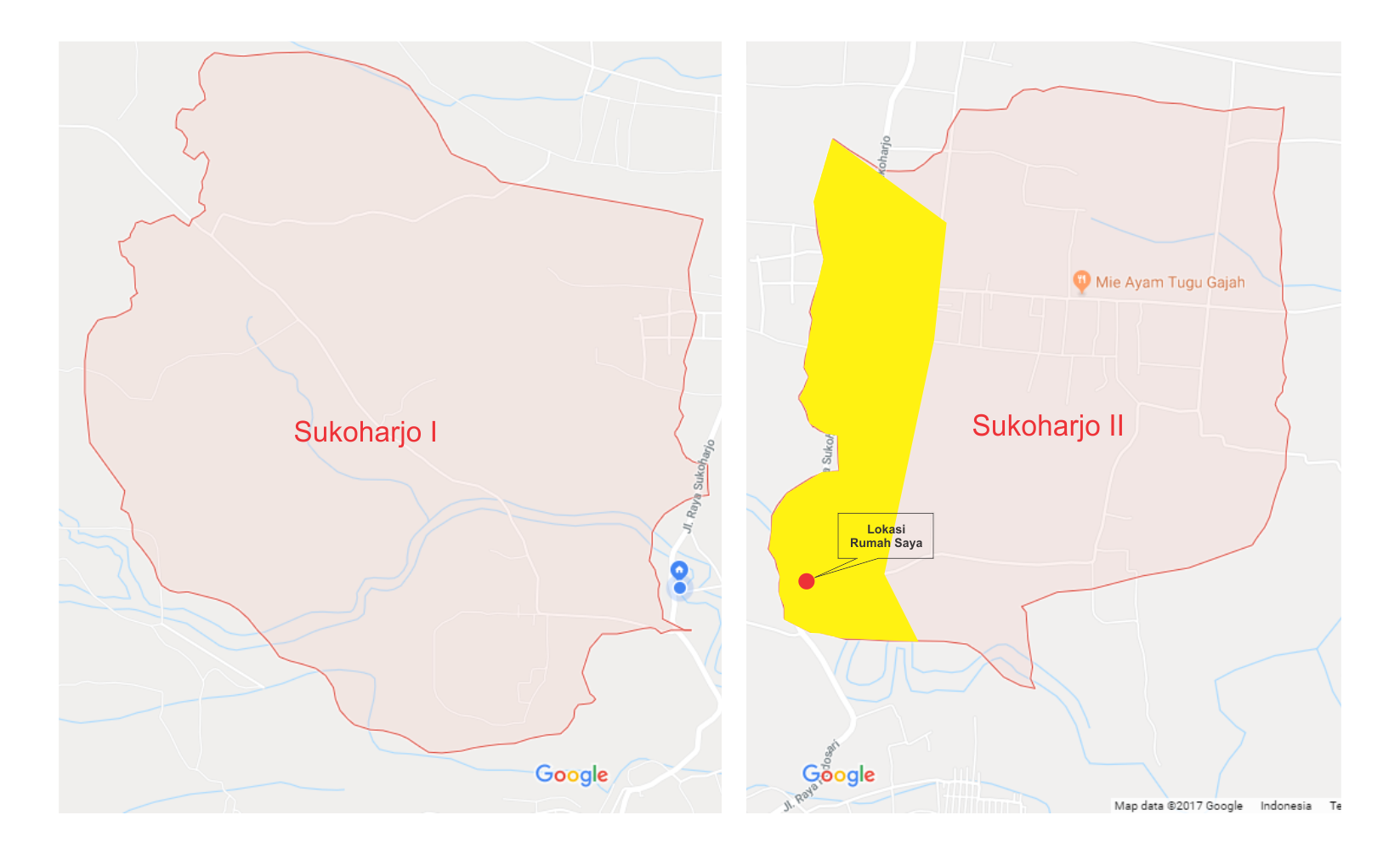 Detail Maps Rumah Saya Nomer 38