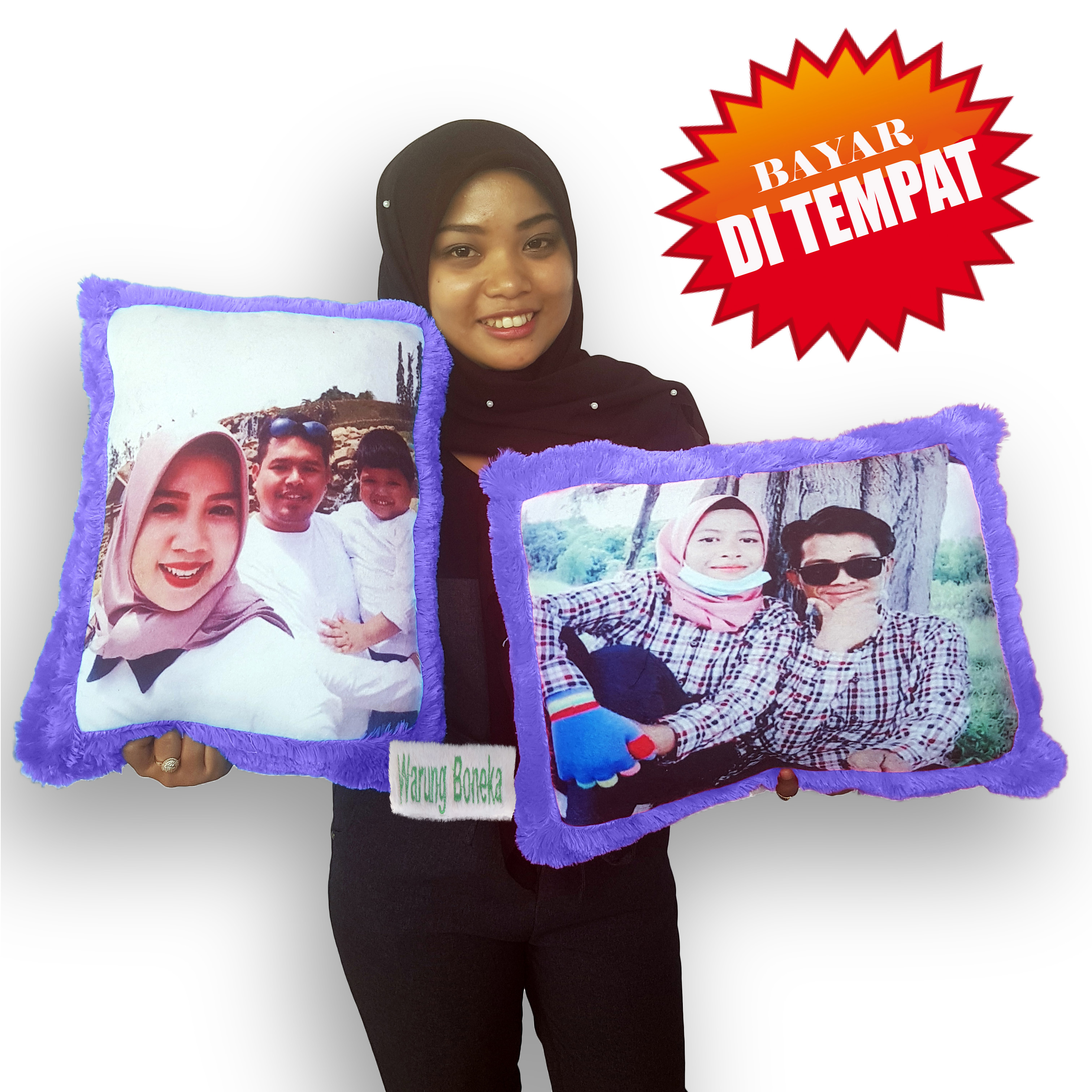 Pesan Bantal Desain Sendiri - KibrisPDR