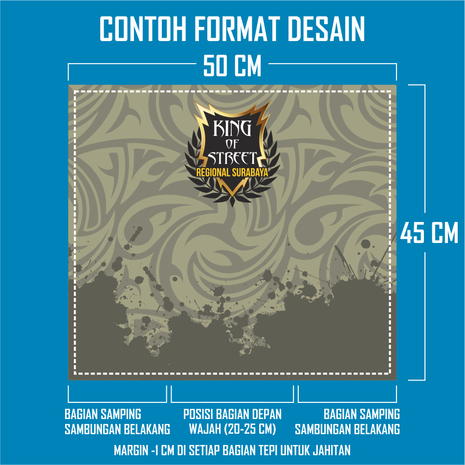 Detail Pesan Buff Desain Sendiri Nomer 11