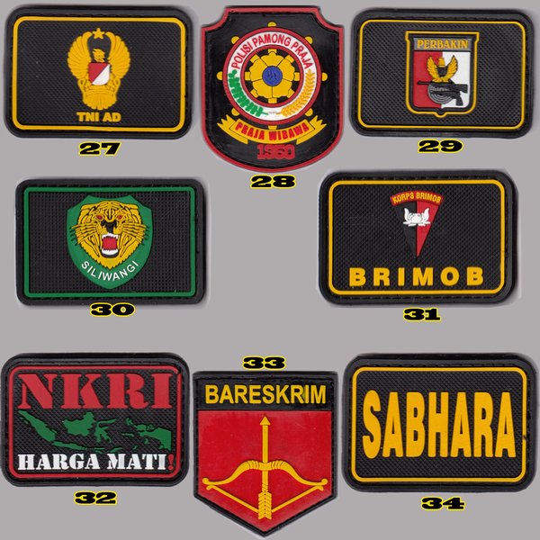 Detail Pesan Emblem Bordir Nomer 38