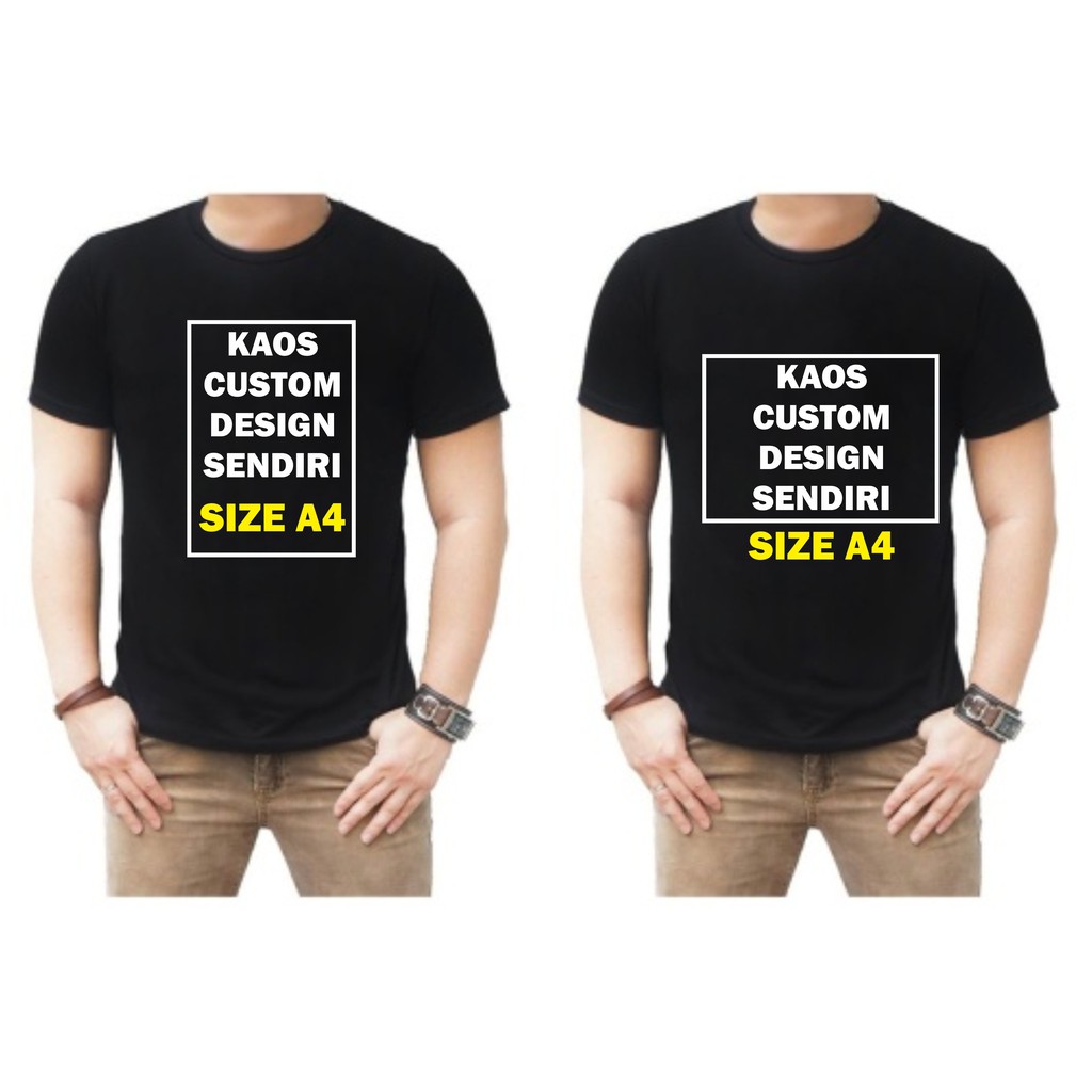 Detail Pesan Kaos Desain Sendiri Nomer 3