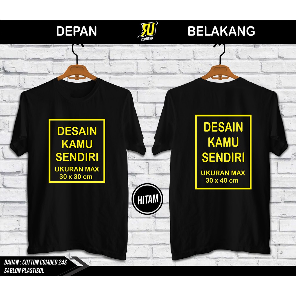 Detail Pesan Kaos Desain Sendiri Nomer 4