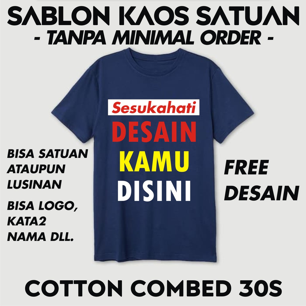 Detail Pesan Kaos Desain Sendiri Nomer 34