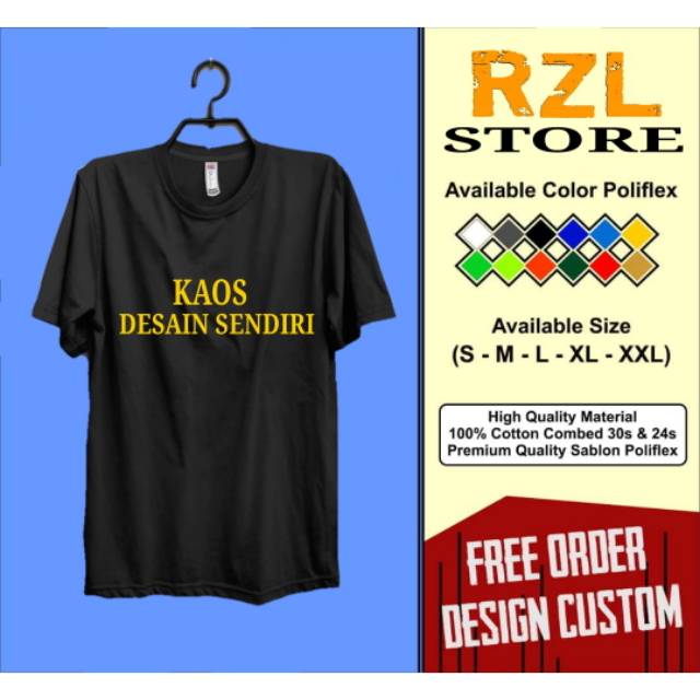 Detail Pesan Kaos Desain Sendiri Nomer 42