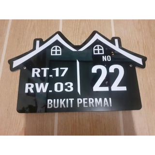 Detail Pesan Nomor Rumah Acrylic Nomer 56