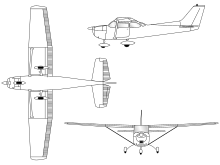 Detail Pesawat Cessna 172 Nomer 51