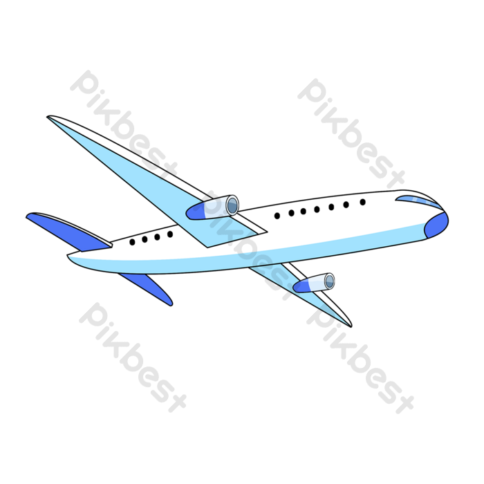 Download Pesawat Clip Art Nomer 42