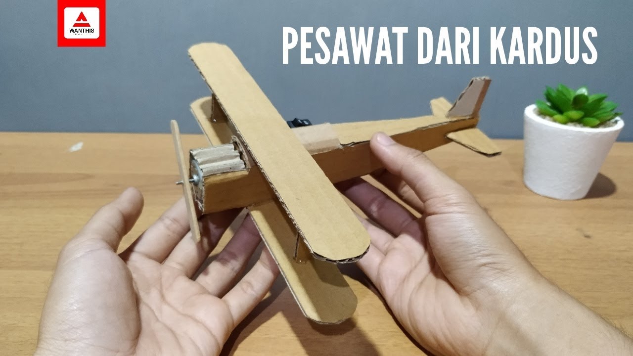 Detail Pesawat Dari Kardus Nomer 7