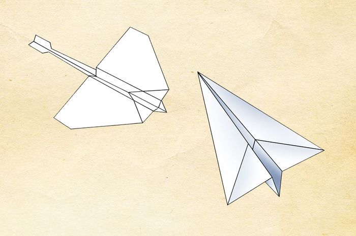 Detail Pesawat Dari Origami Nomer 20