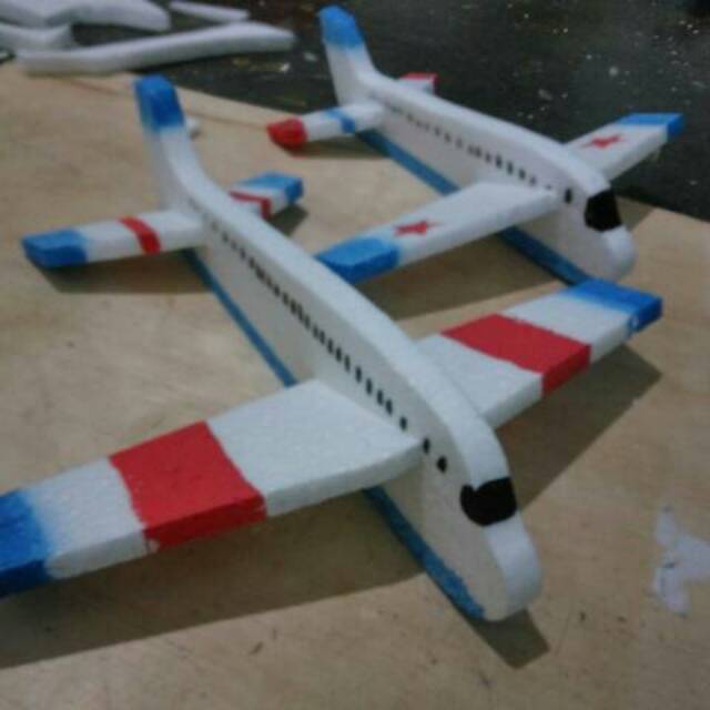 Pesawat Mainan Dari Styrofoam - KibrisPDR