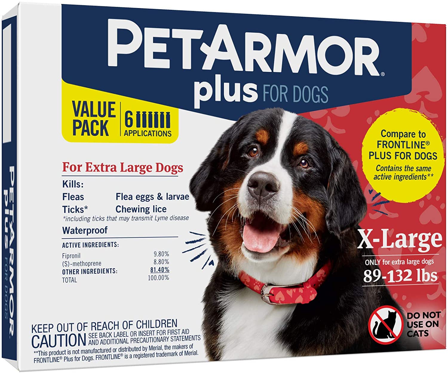 Detail Pet Armor Plus Flea And Tick Collar Nomer 56