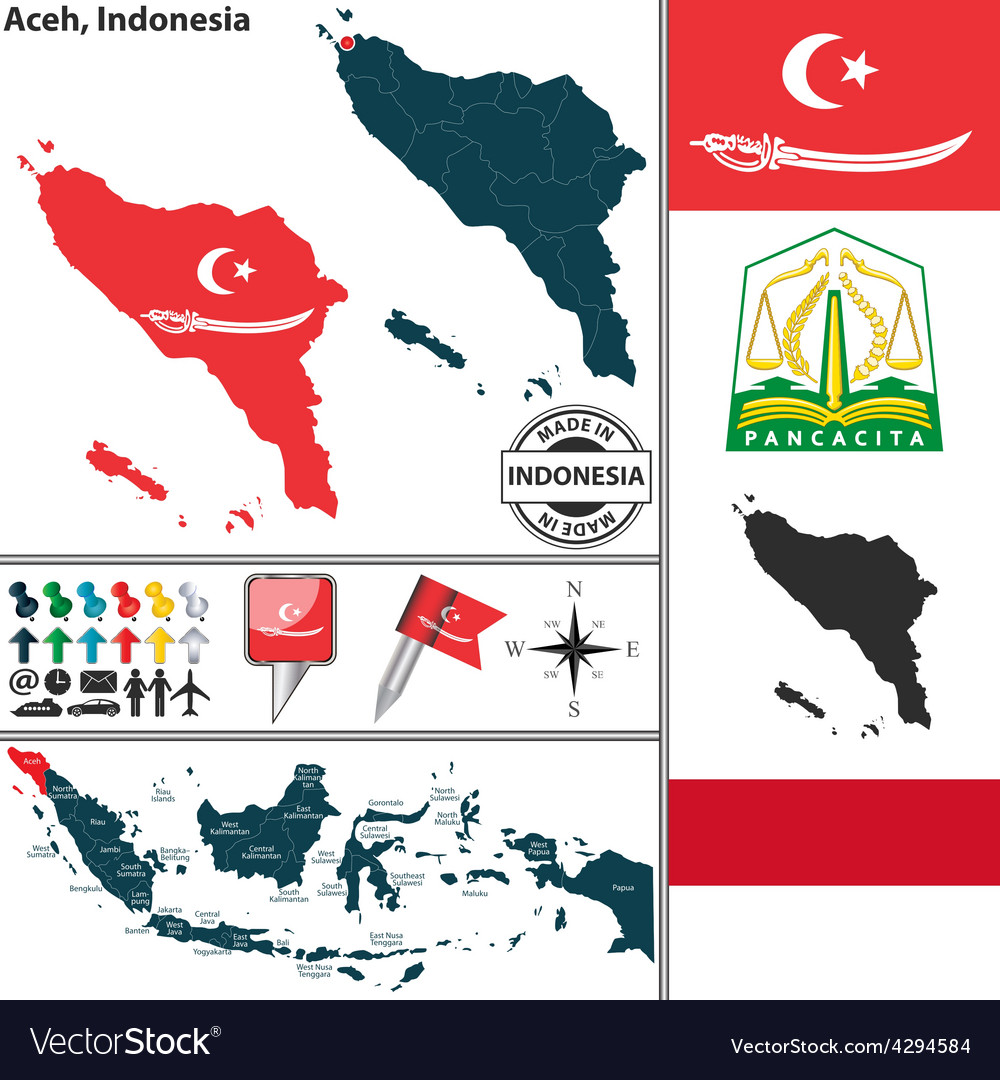 Detail Peta Aceh Vector Nomer 5