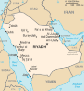 Detail Peta Arab Saudi Nomer 7