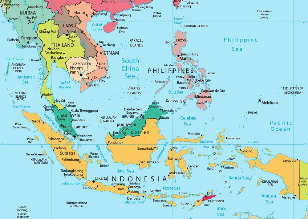 Peta Asean Hd - KibrisPDR