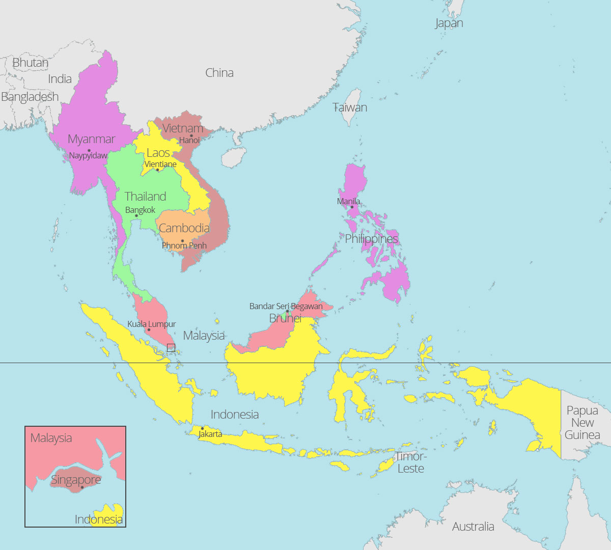 Detail Peta Asean Hd Nomer 5