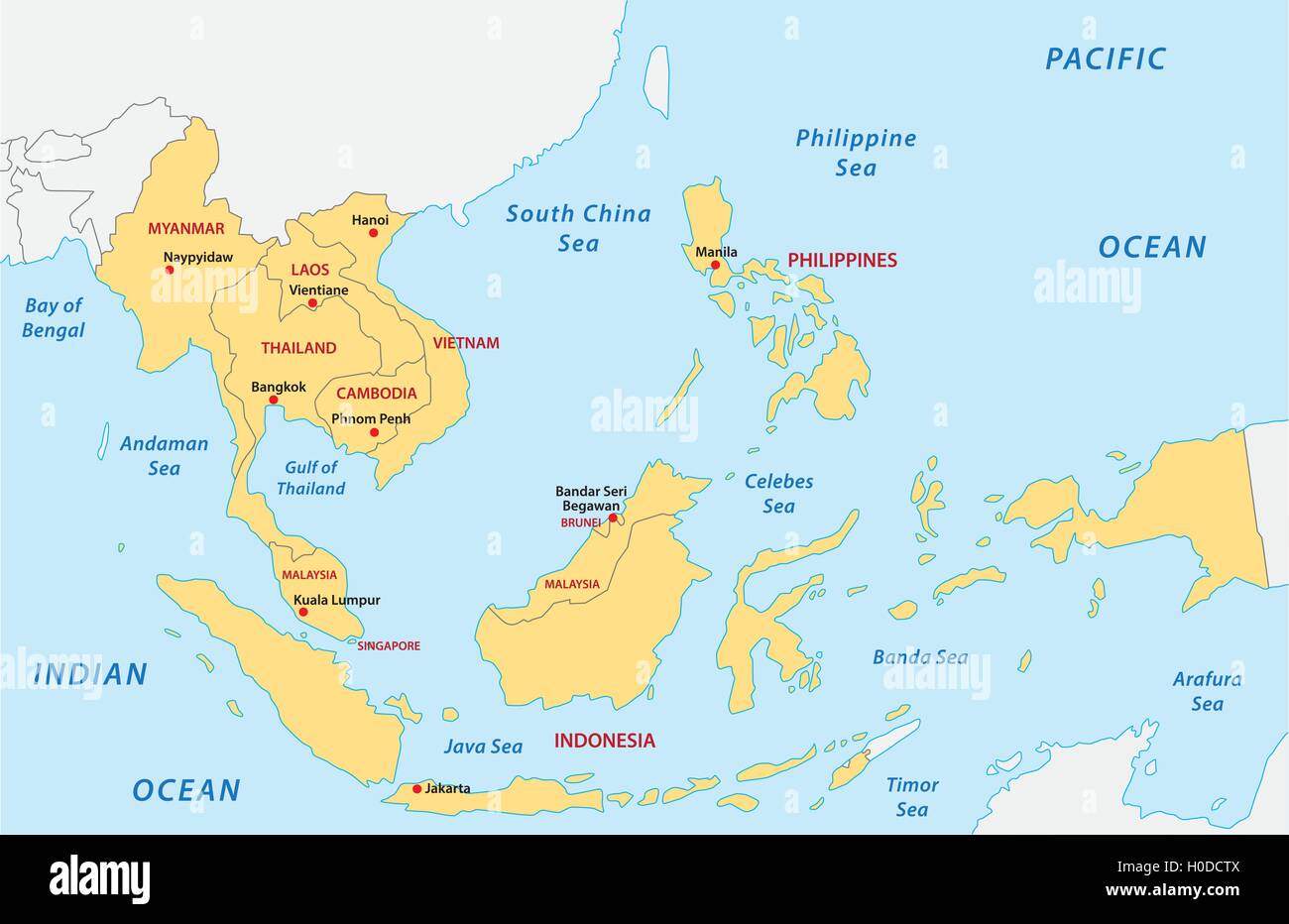 Detail Peta Asean Hd Nomer 50