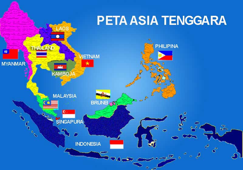 Detail Peta Asia Tenggara Hd Nomer 3