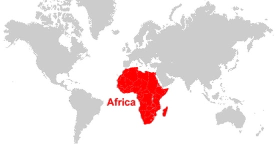 Detail Peta Benua Afrika Nomer 48