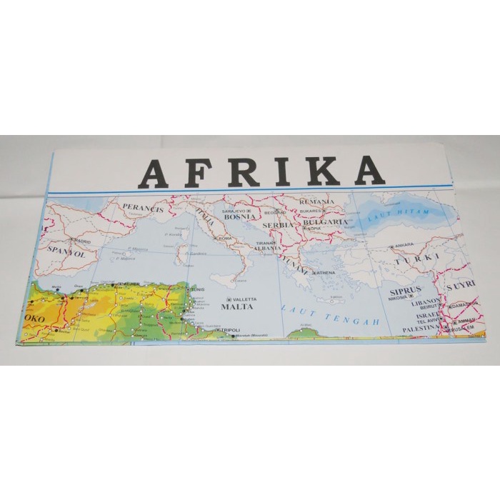 Detail Peta Benua Afrika Nomer 50
