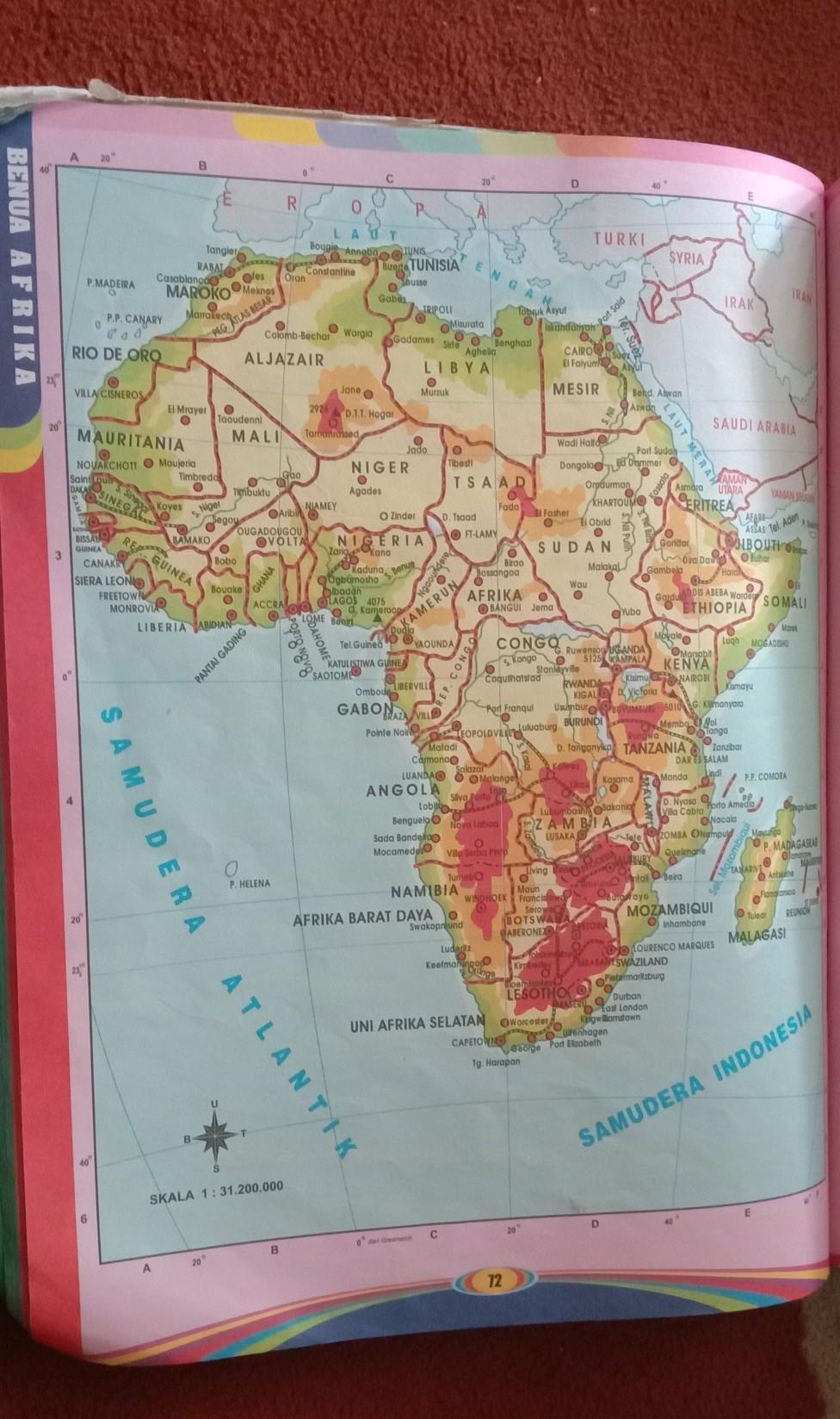 Detail Peta Benua Afrika Nomer 54
