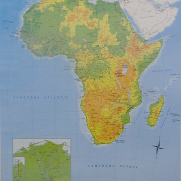 Detail Peta Benua Afrika Nomer 9