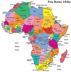 Detail Peta Benua Afrika Lengkap Nomer 10