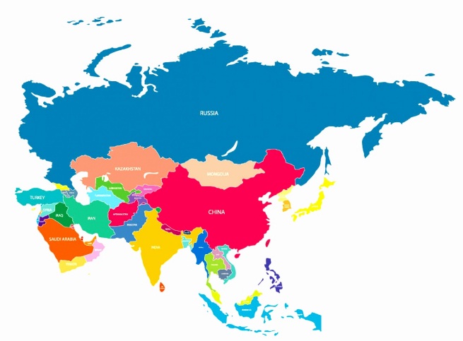 Detail Peta Benua Asia Dan Eropa Nomer 43