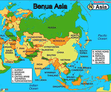 Detail Peta Benua Asia Gambar Peta Benua Asia Nomer 12