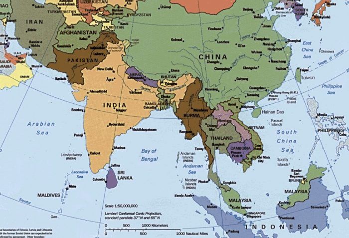 Detail Peta Benua Asia Gambar Peta Benua Asia Nomer 3