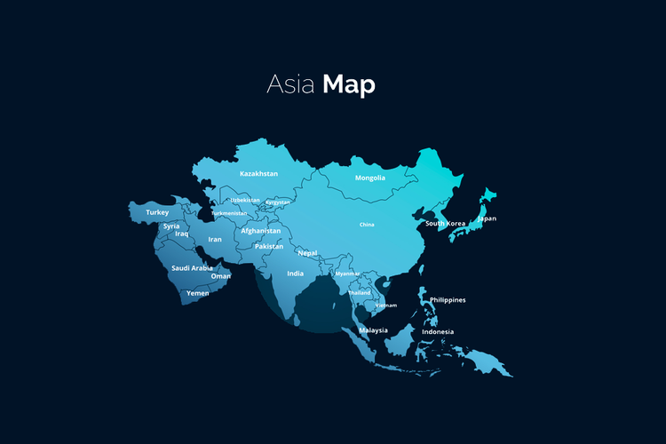 Detail Peta Benua Asia Gambar Peta Benua Asia Nomer 57