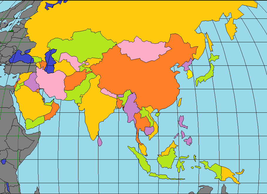 Detail Peta Benua Asia Gambar Peta Buta Benua Asia Nomer 8