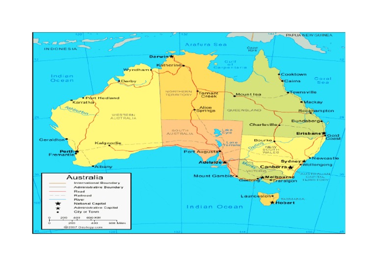 Detail Peta Benua Australia Hd Nomer 2