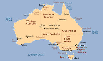 Detail Peta Benua Australia Hd Nomer 27