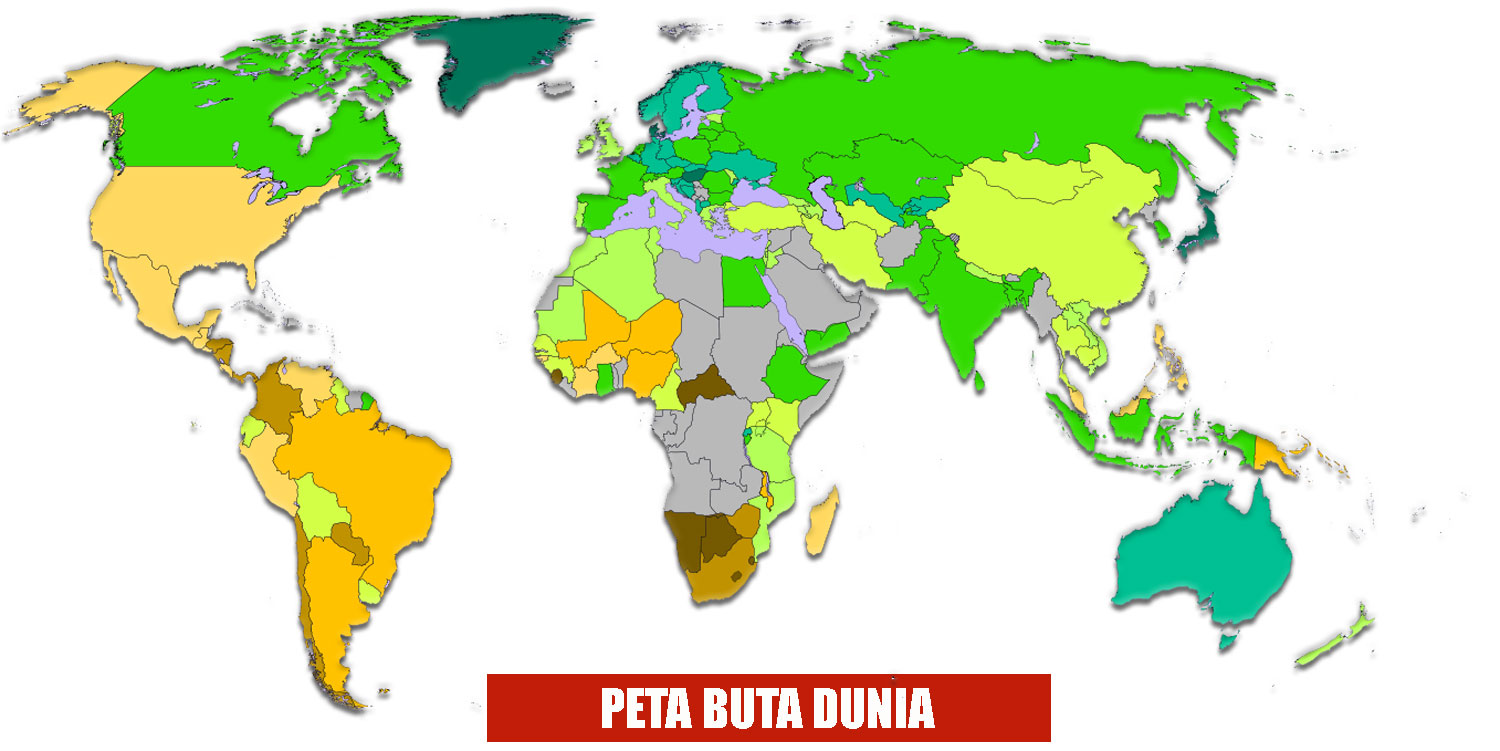 Detail Peta Buta Dunia Nomer 4