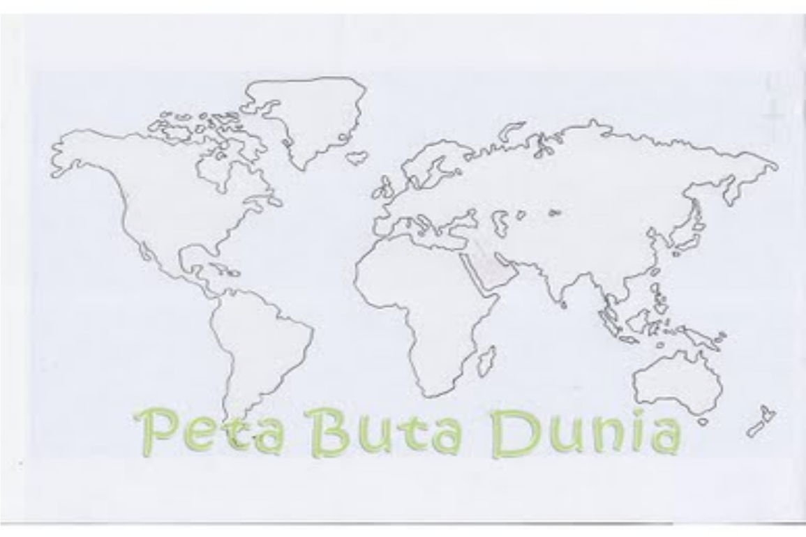 Detail Peta Buta Dunia Nomer 10