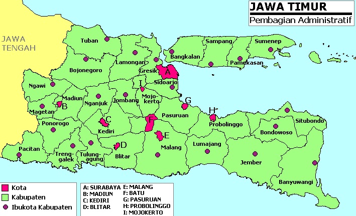 Detail Peta Buta Jawa Timur Nomer 4